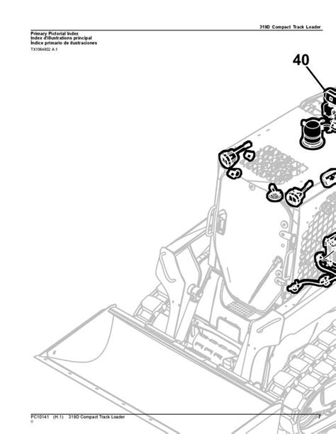 john deere 319d skid steer engine rebuild kit|john deere 319d parts diagram.